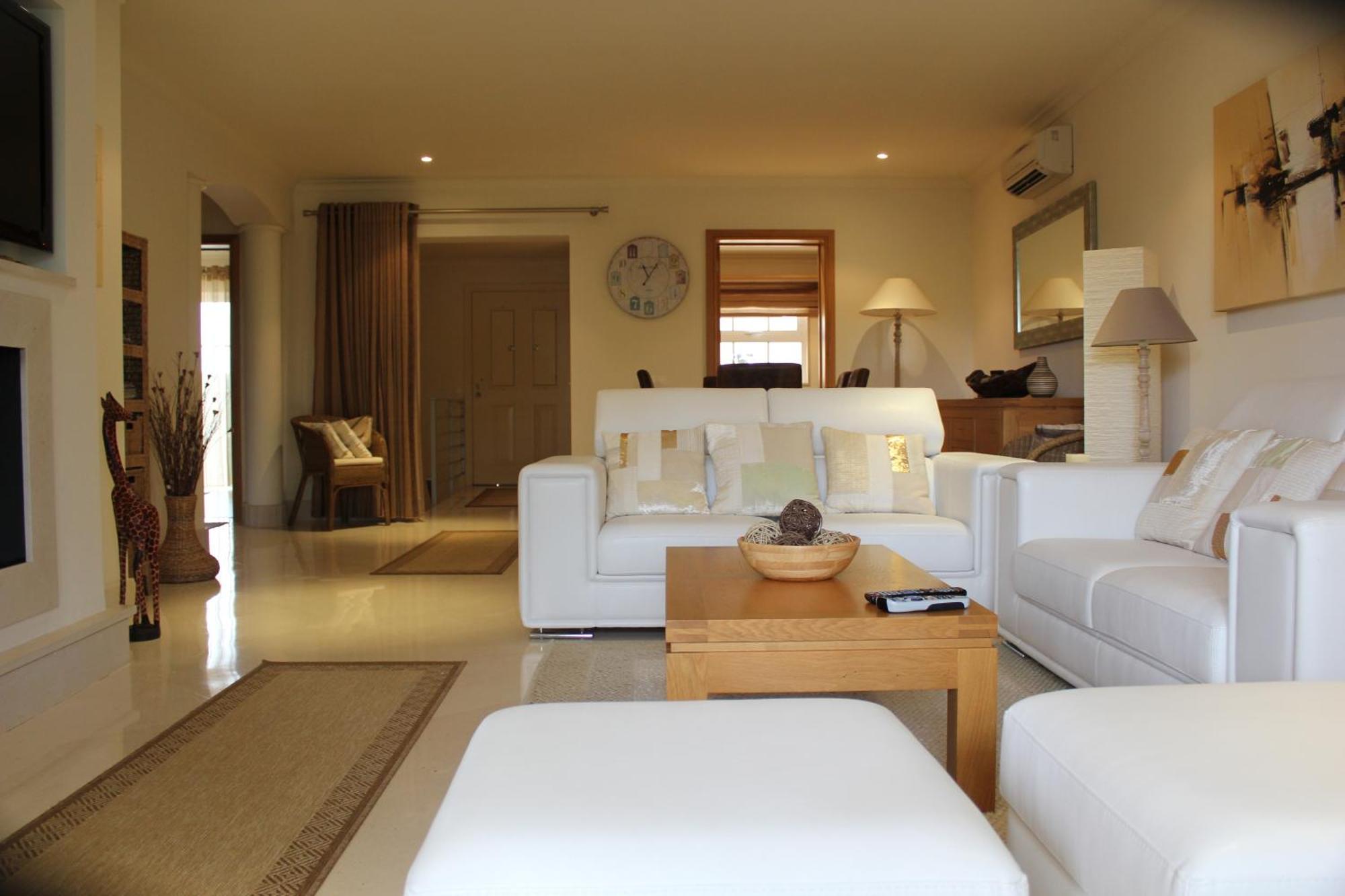 Luxury 3 Bedroom Apartment On Gated Complex Quarteira Dış mekan fotoğraf